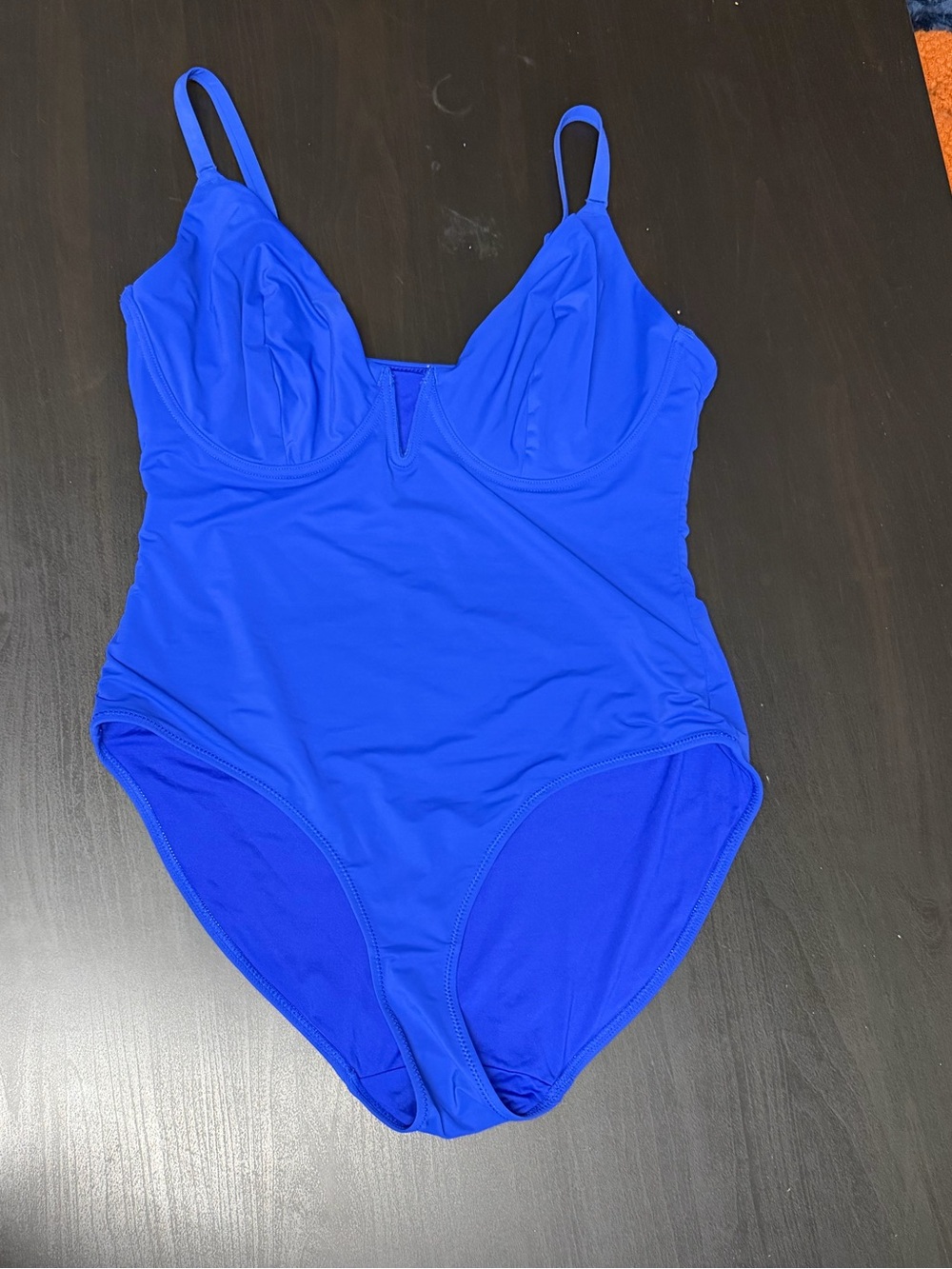 Popilush Slimming Bright Blue One-Piece Swimsuit
